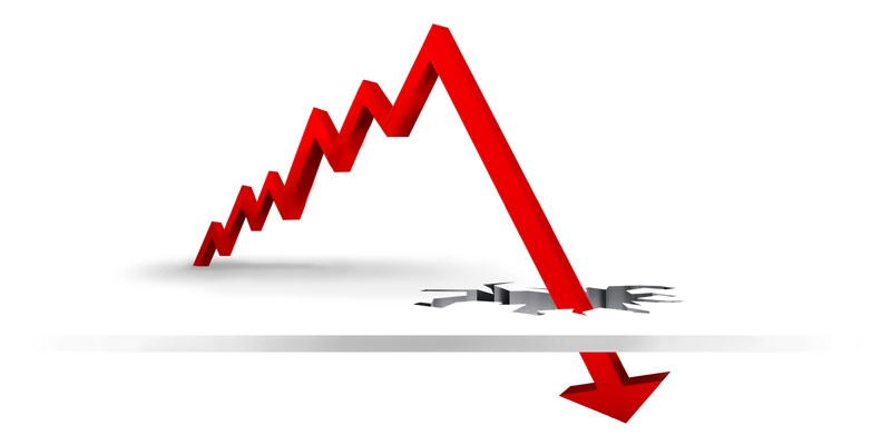 Material prices experience a sharp decline due to concerns regarding a slowdown in China.