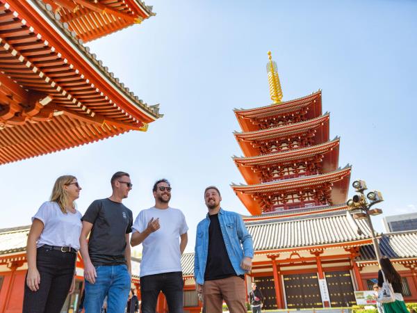 Small-group tours transport foreign visitors to rare places in Japan.