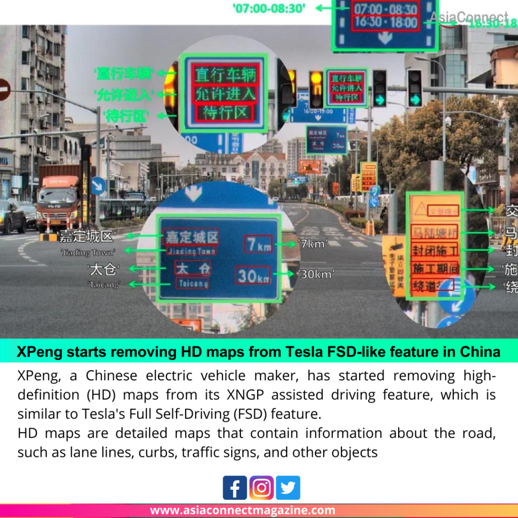 XPeng starts removing HD maps from Tesla FSD-like feature in China