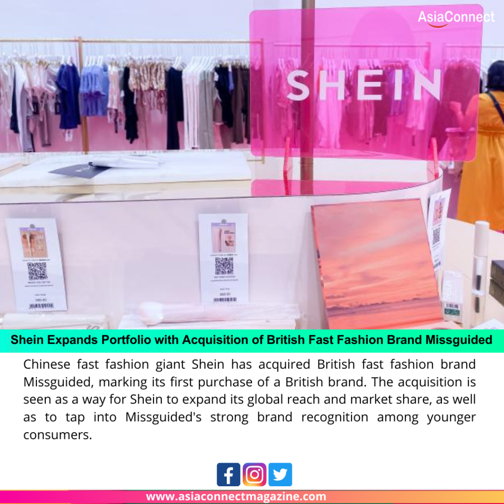 Shein Expands Portfolio with Acquisition of British Fast Fashion Brand Missguided