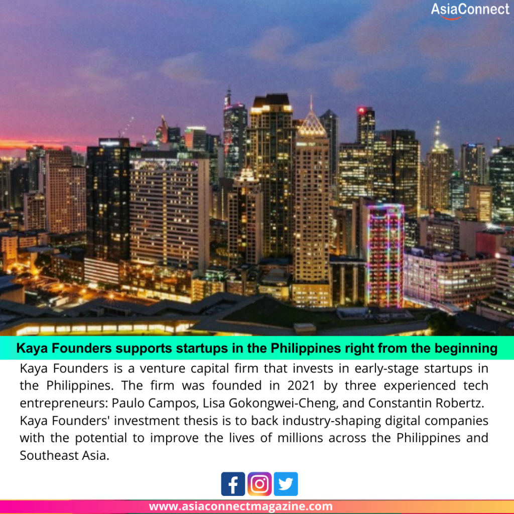 Kaya Founders supports startups in the Philippines right from the beginning
