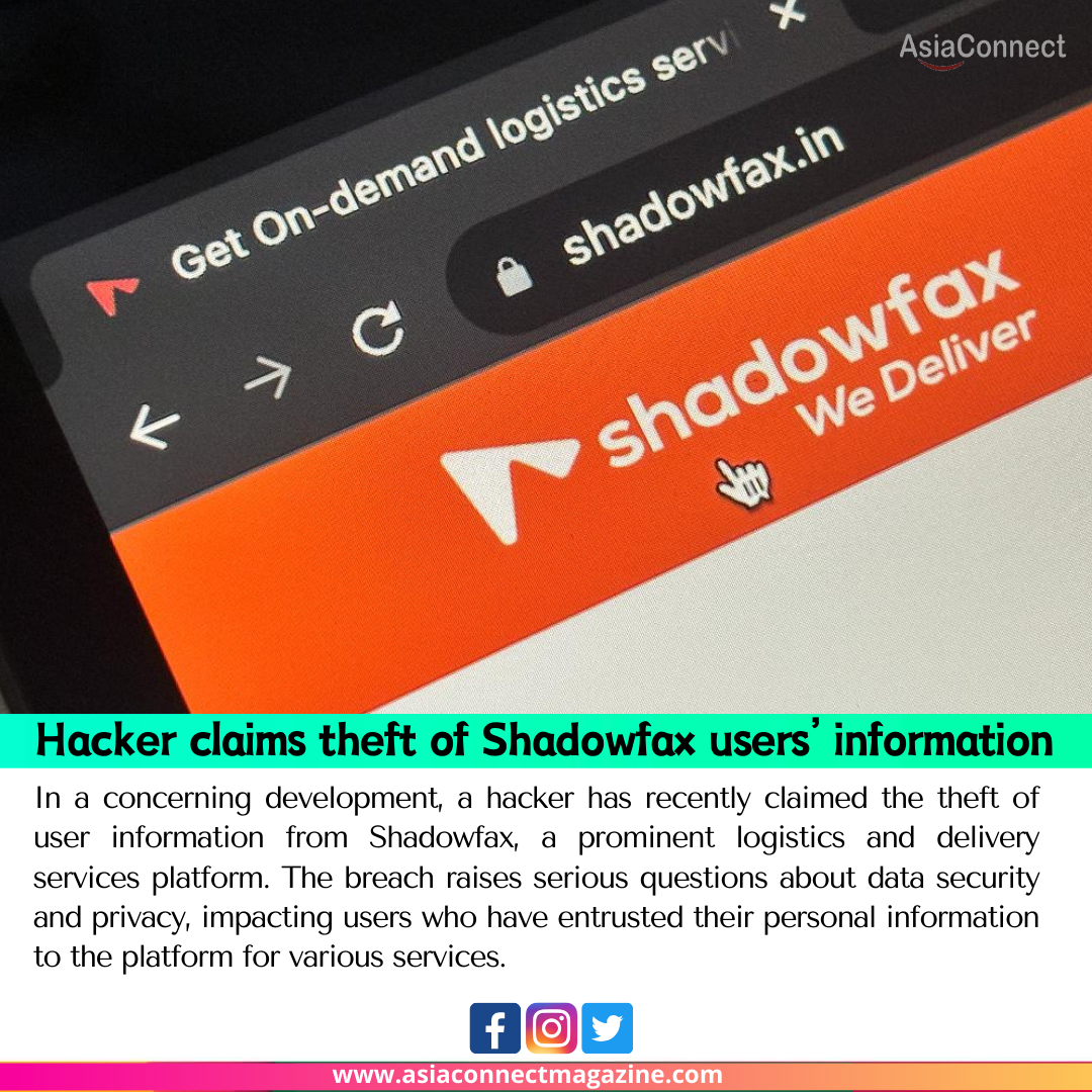 Hacker claims theft of Shadowfax users’ information