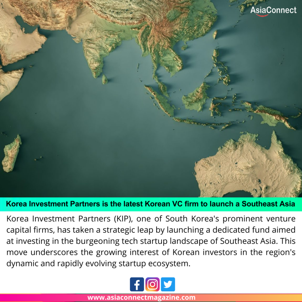 
Korea Investment Partners is the latest Korean VC firm to launch a Southeast Asia fund 