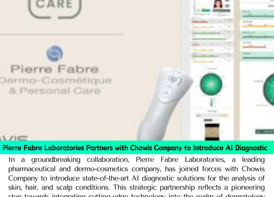 Pierre Fabre Laboratories Partners with Chowis Company to Introduce AI Diagnostic