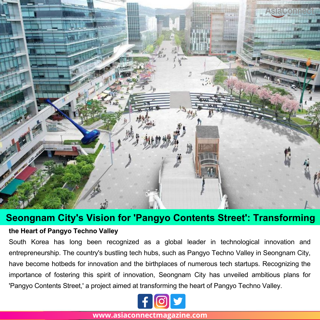 Seongnam City’s Vision for ‘Pangyo Contents Street’: Transforming the Heart of Pangyo Techno Valley