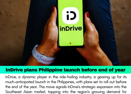 InDrive plans Philippine launch before end of year