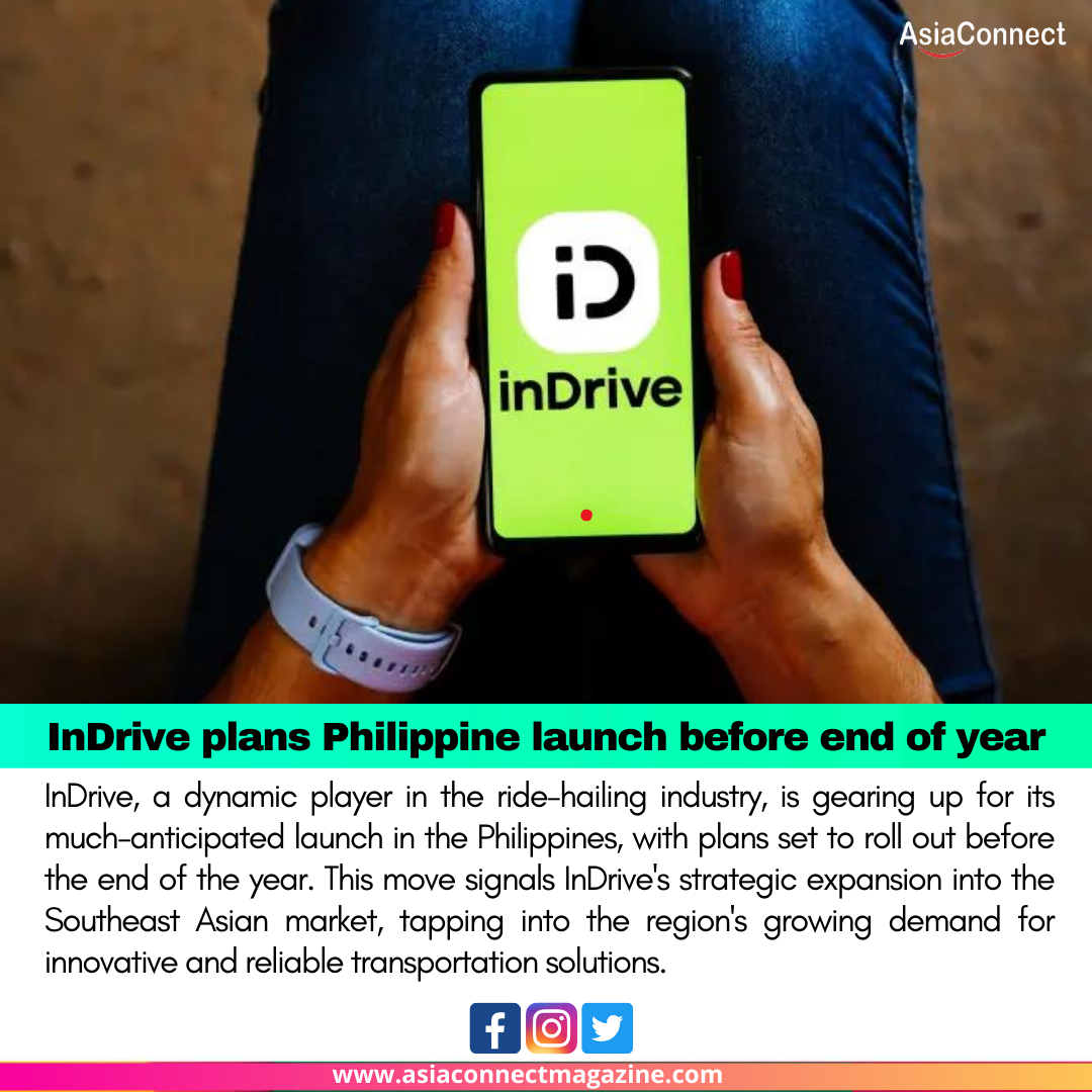 InDrive plans Philippine launch before end of year