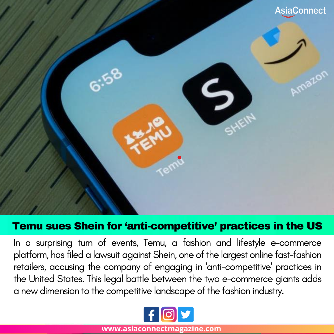 Temu sues Shein for ‘anti-competitive’ practices in the US