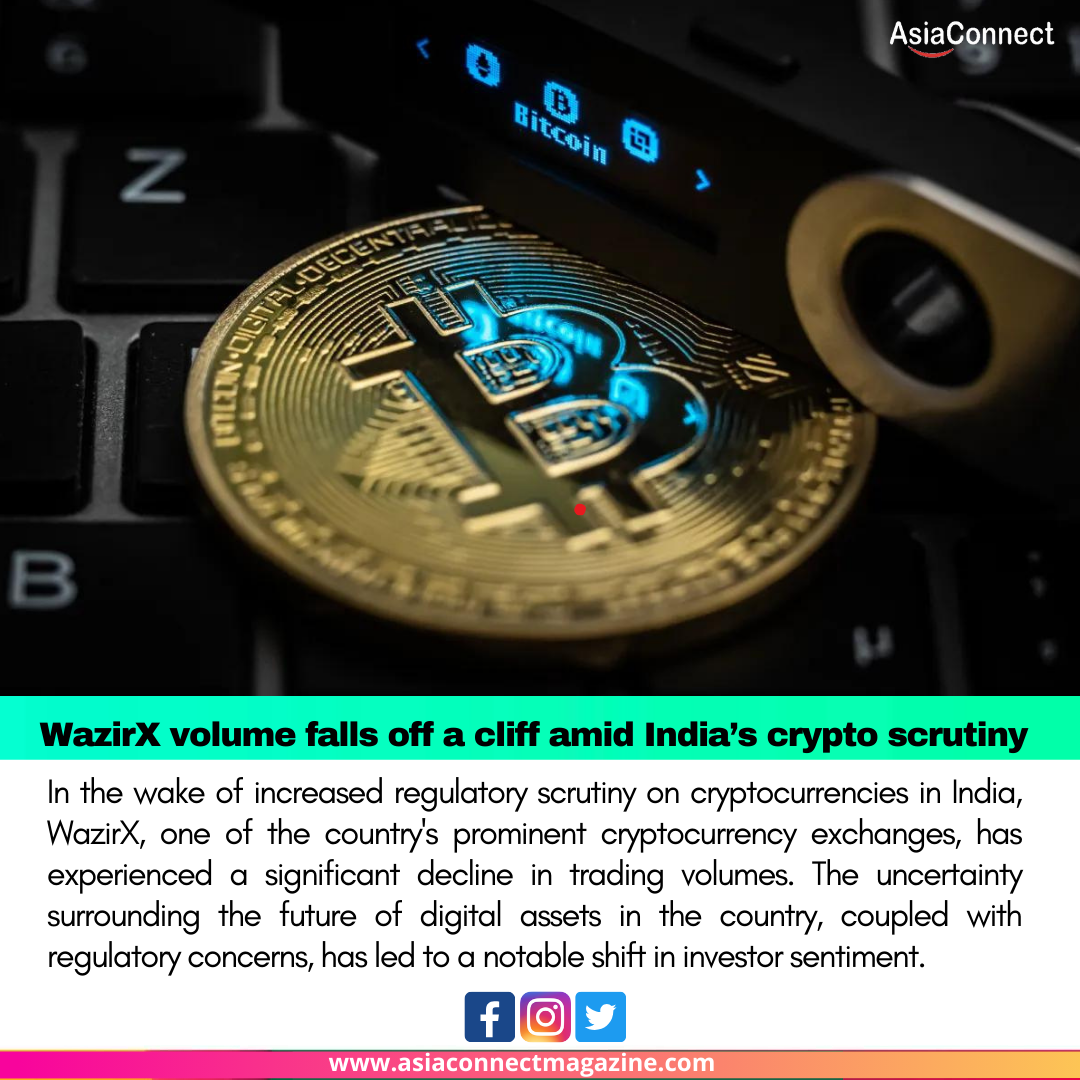 WazirX Volume Plunge Amid India’s Crypto Scrutiny: A Closer Look