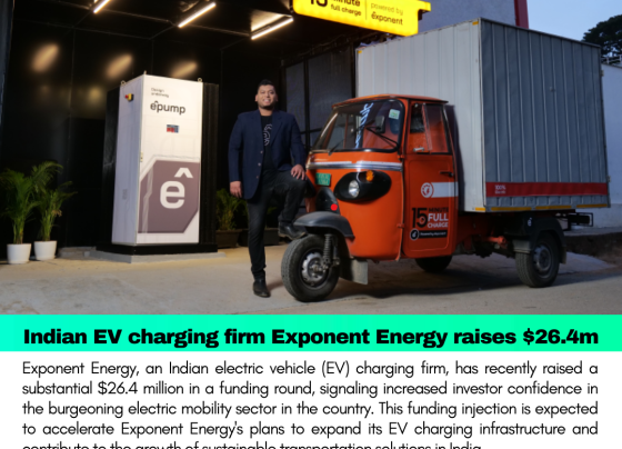 Indian EV charging firm Exponent Energy raises $26.4m