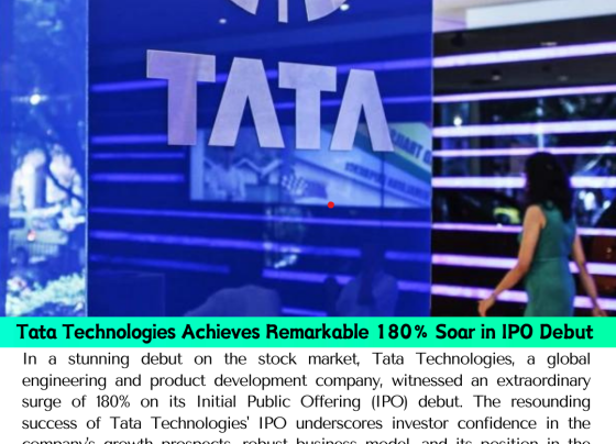 Tata Technologies Achieves Remarkable 180% Soar in IPO Debut