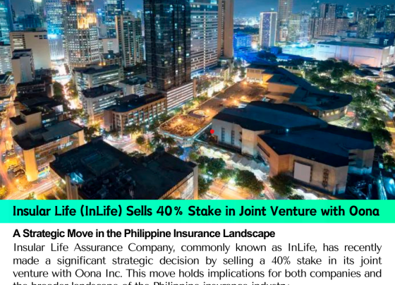 Insular Life (InLife) Sells 40% Stake in Joint Venture with Oona: A Strategic Move in the Philippine Insurance Landscape