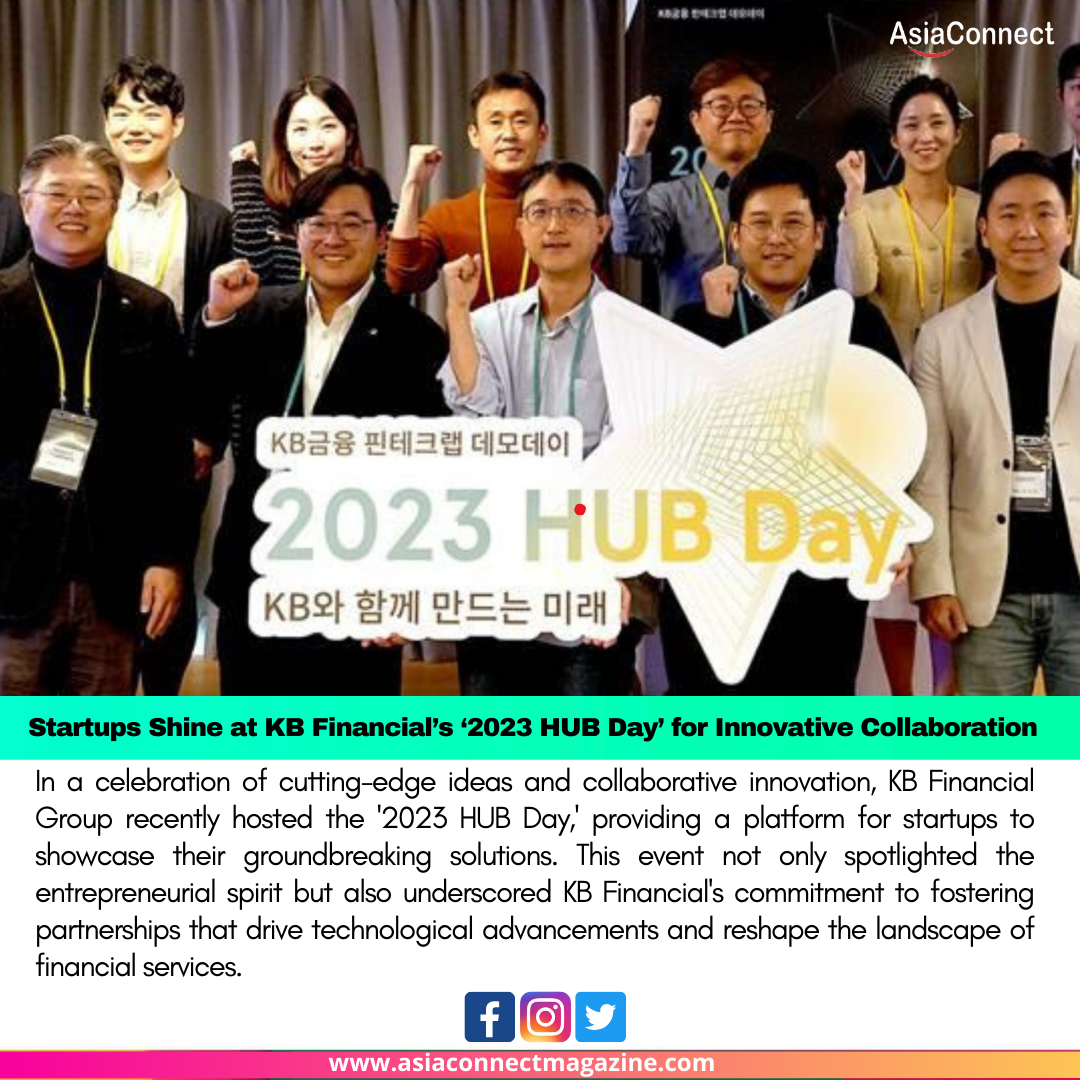 Startups Illuminate KB Financial’s ‘2023 HUB Day’ with Innovative Collaboration