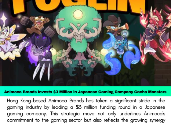 Animoca Brands Invests $3 Million in Japanese Gaming Company Gacha Monsters