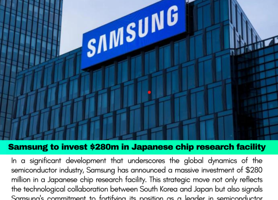 Samsung's Strategic Move: $280 Million Investment in Japanese Chip Research Facility