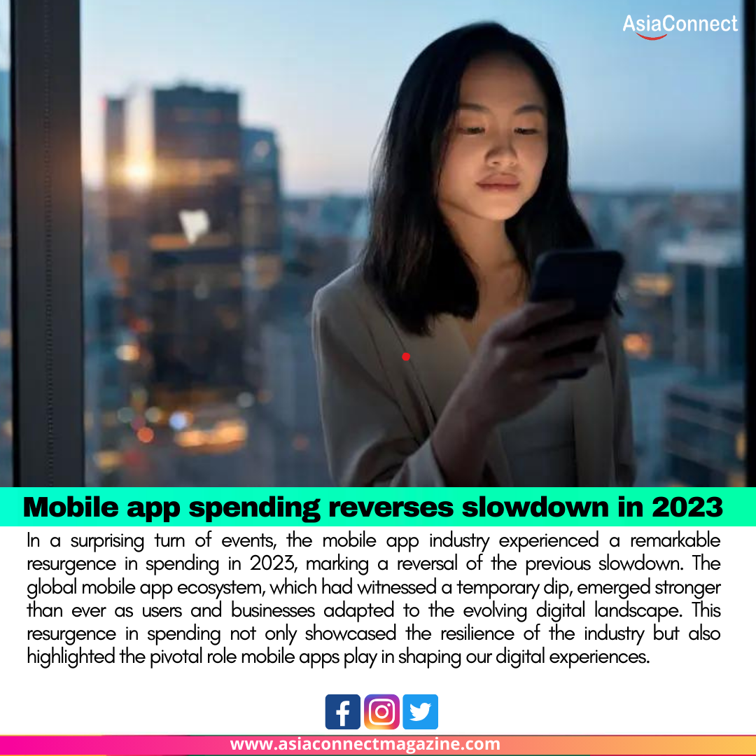 Mobile app spending reverses slowdown in 2023