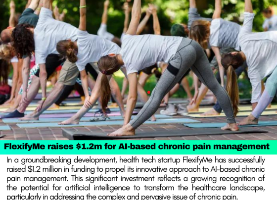 FlexifyMe raises $1.2m for AI-based chronic pain management