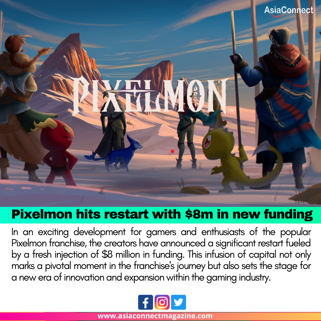 Pixelmon Reboots with $8M in New Funding: A New Era in Gaming Evolution