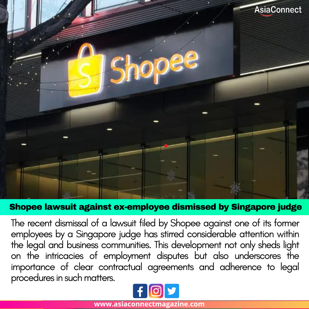 Shopee lawsuit against ex-employee dismissed by Singapore judge