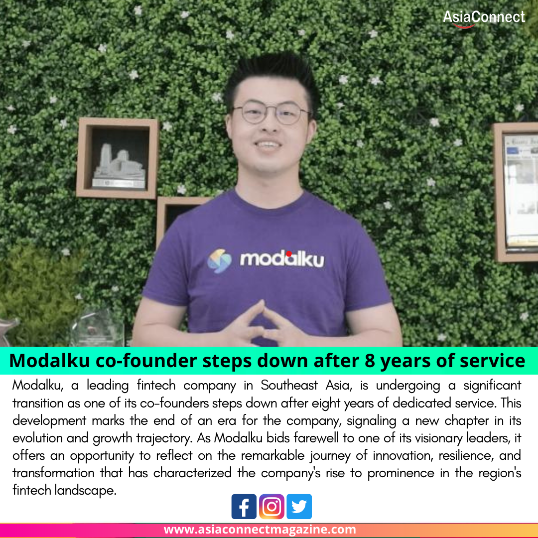 Modalku Co-founder Steps Down After 8 Years of Service: Reflecting on a Journey of Innovation and Growth