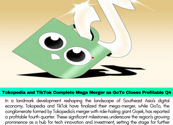 Tokopedia and TikTok Complete Mega Merger as GoTo Closes Profitable Q4