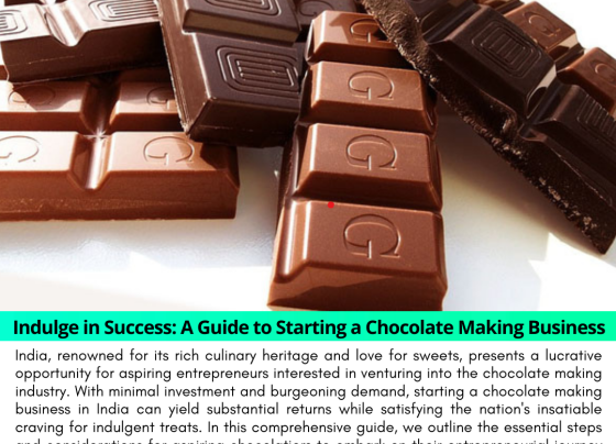 Indulge in Success: A Guide to Starting a Chocolate Making Business in India