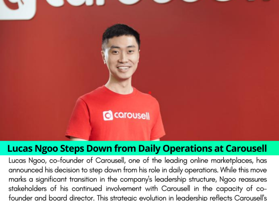 Lucas Ngoo Steps Down from Daily Operations at Carousell