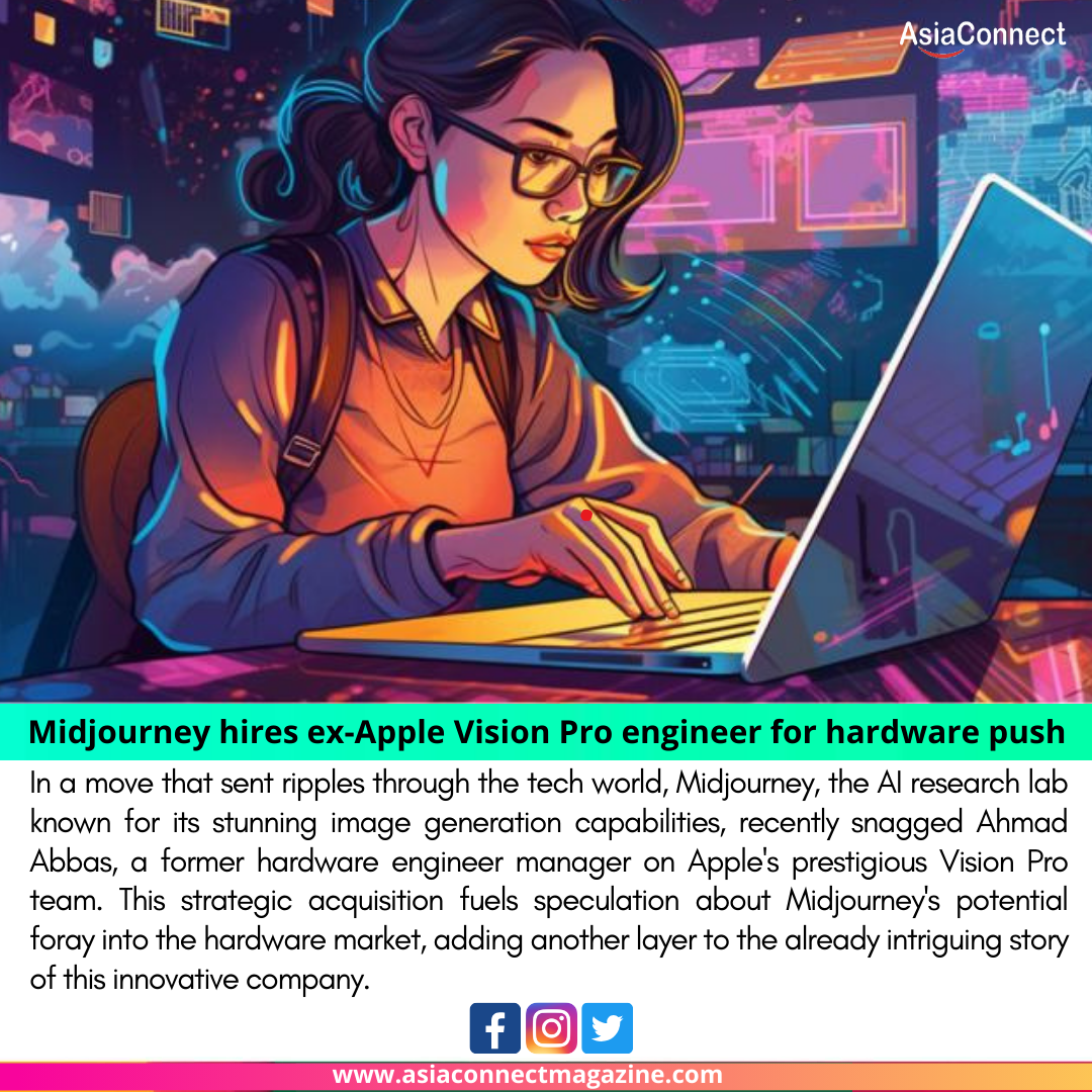 Midjourney hires ex-Apple Vision Pro engineer for hardware push