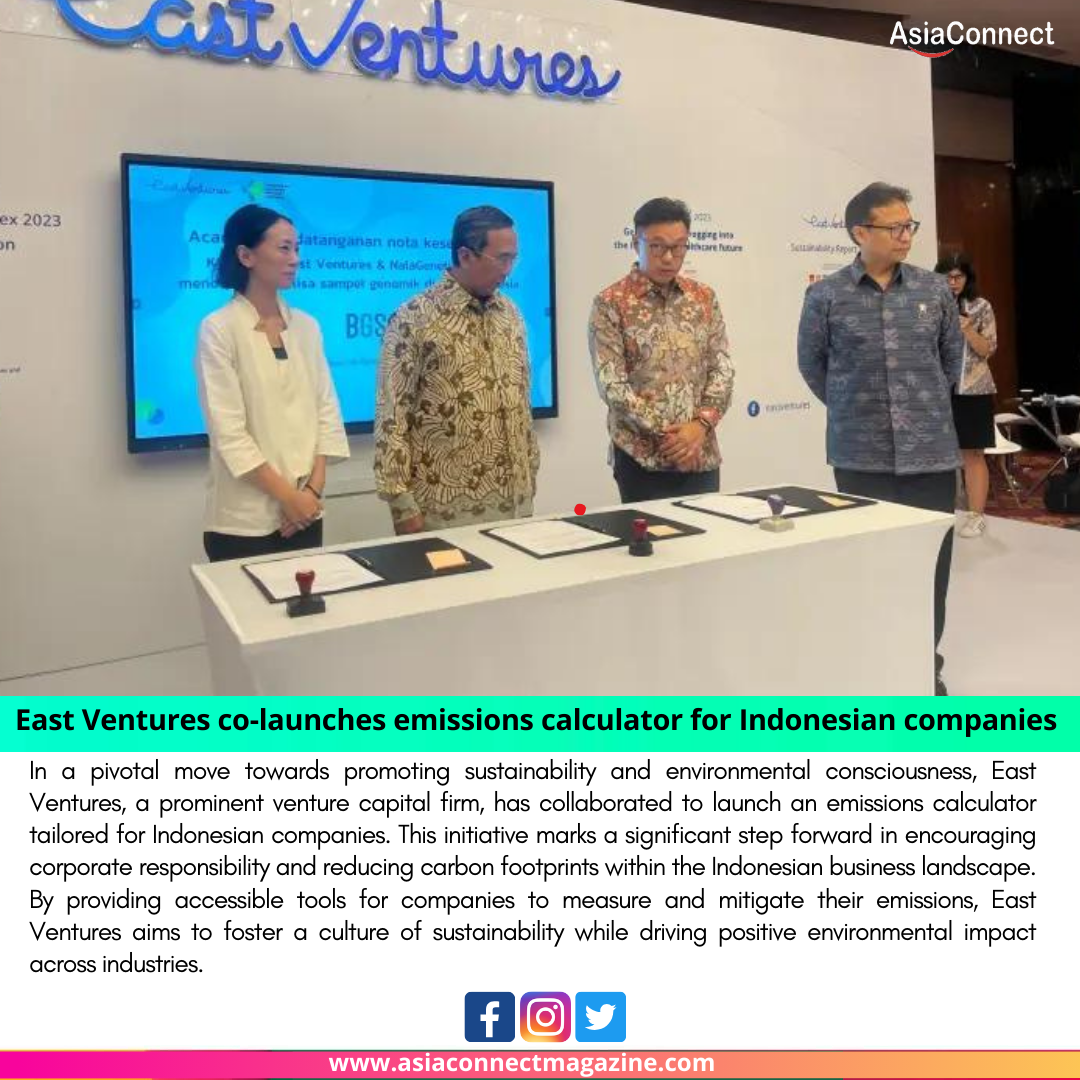 Empowering Sustainability: East Ventures Co-launches Emissions Calculator for Indonesian Companies