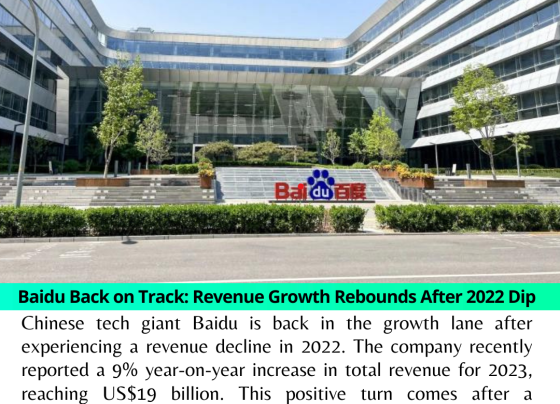 Baidu Back on Track: Revenue Growth Rebounds After 2022 Dip