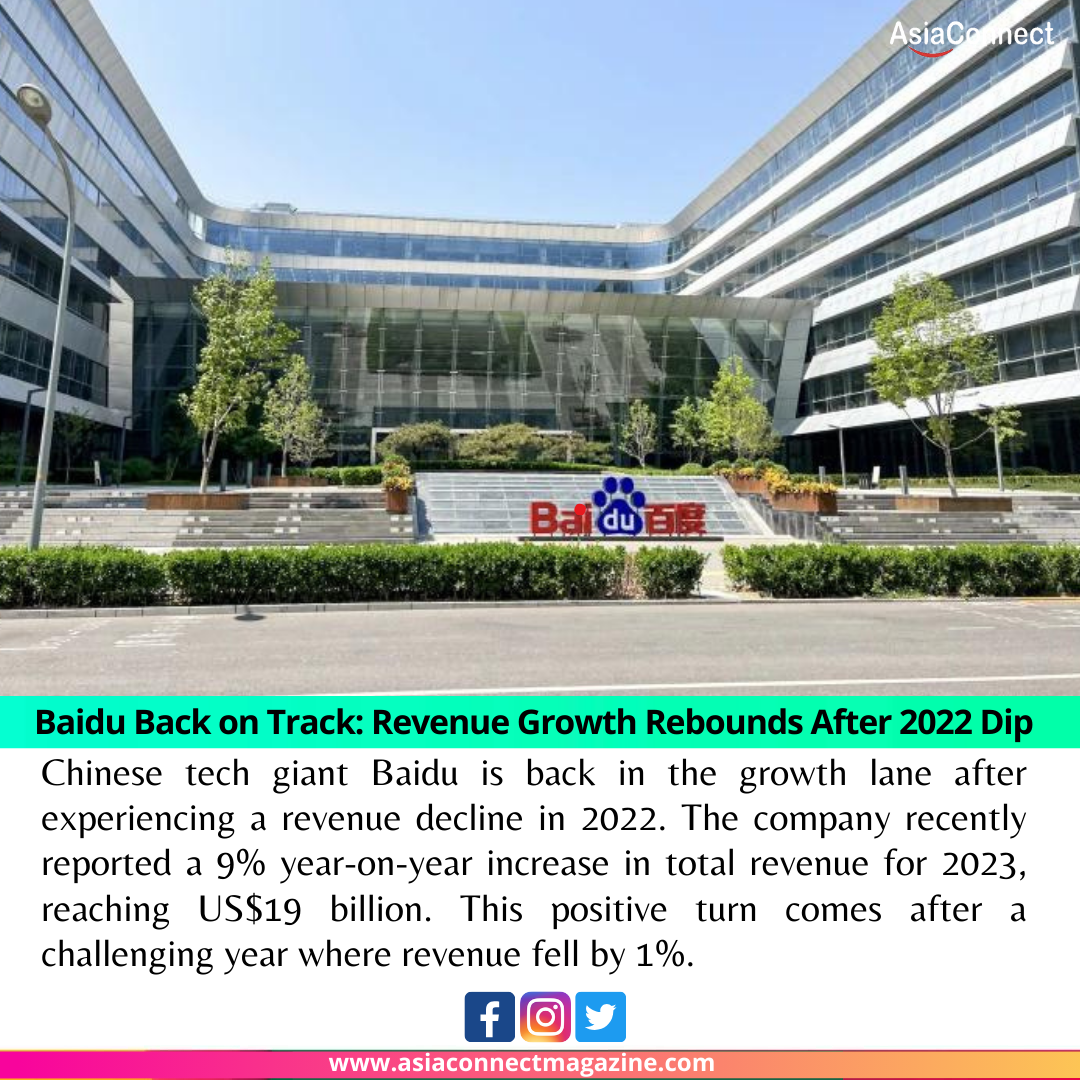 Baidu Back on Track: Revenue Growth Rebounds After 2022 Dip