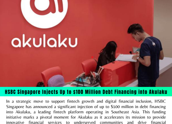 HSBC Singapore Injects Up to $100 Million Debt Financing into Akulaku