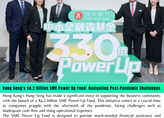 Hang Seng's $4.2 Billion SME Power Up Fund: Navigating Post-Pandemic Challenges