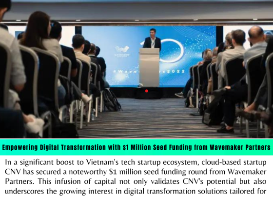 Empowering Digital Transformation with $1 Million Seed Funding from Wavemaker Partners