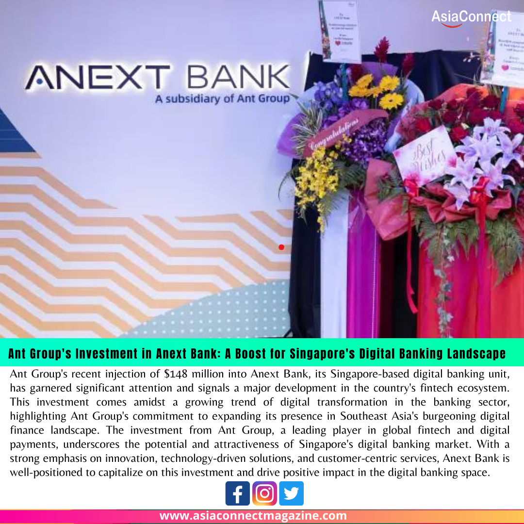 Ant Group’s Investment in Anext Bank: A Boost for Singapore’s Digital Banking Landscape