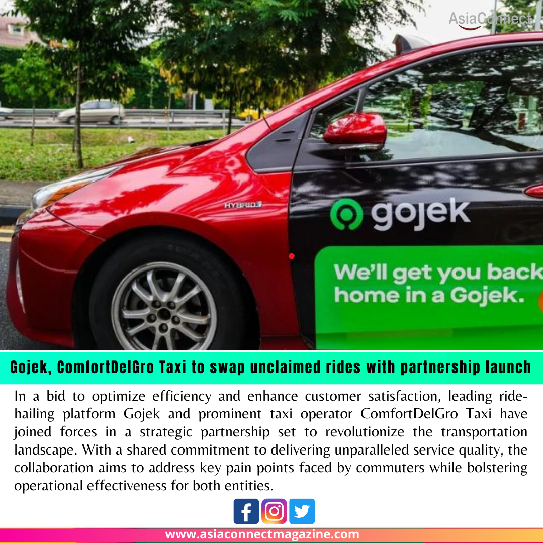 Gojek and ComfortDelGro Taxi Partnership: Enhancing Customer Experience and Service Reliability