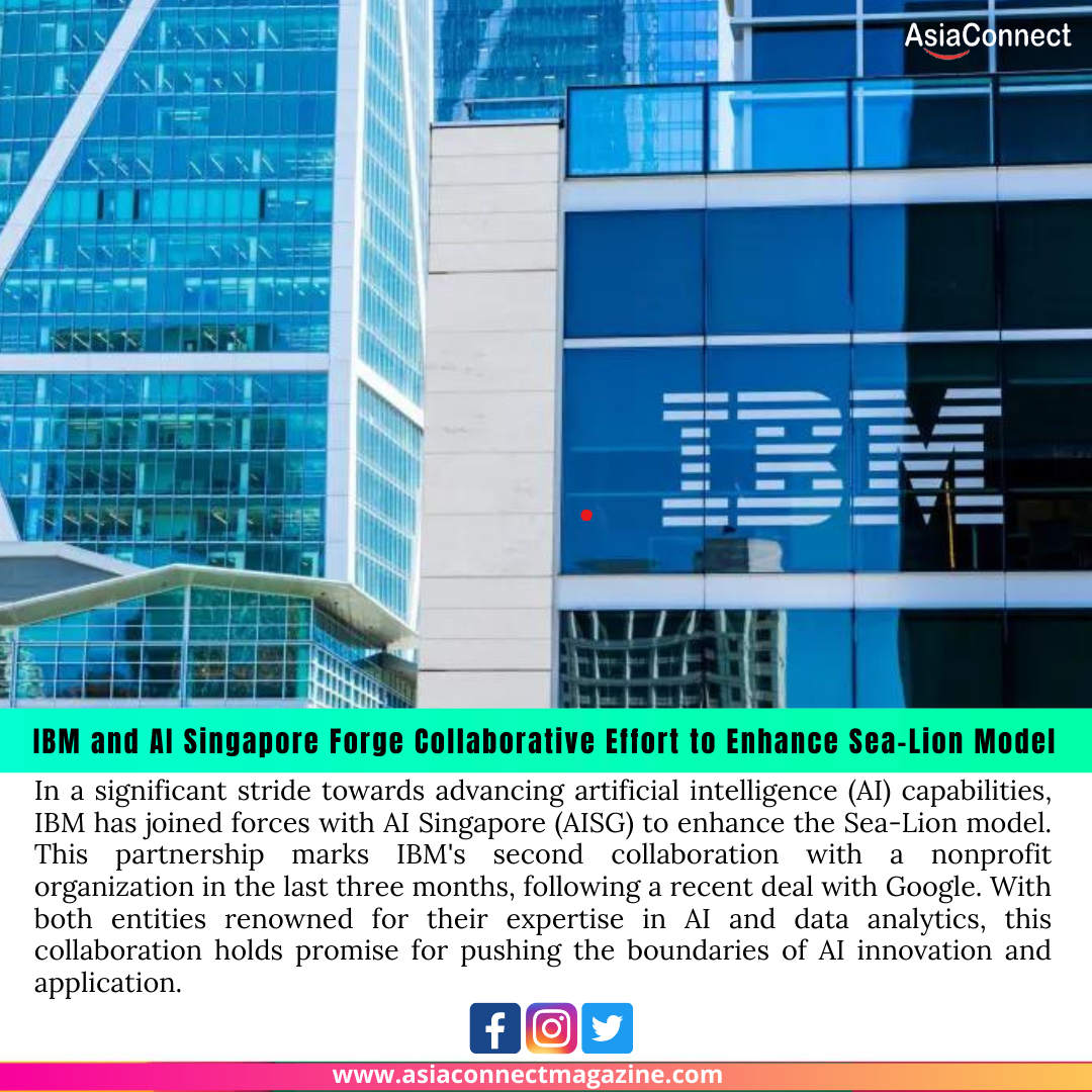 IBM and AI Singapore Forge Collaborative Effort to Enhance Sea-Lion Model