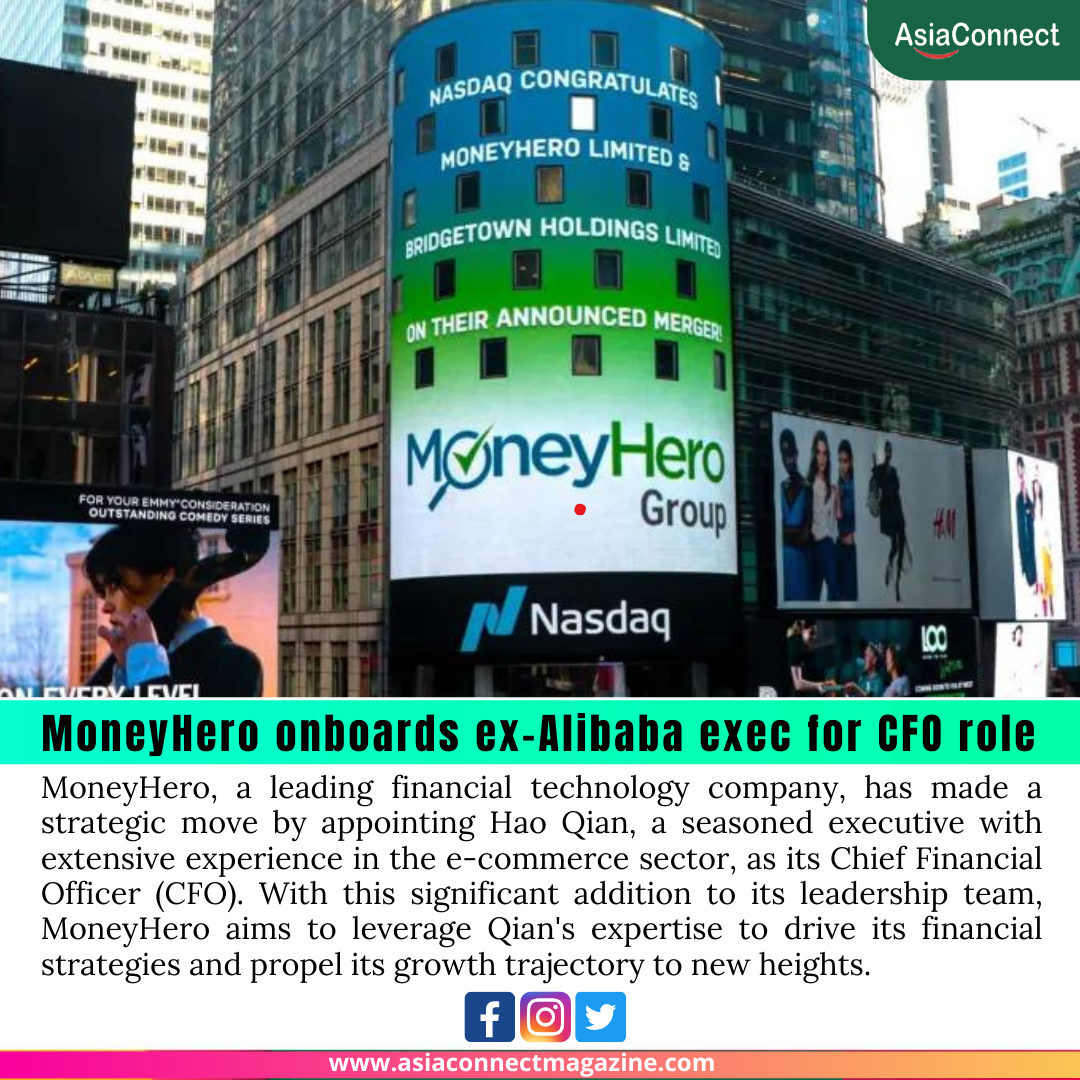 MoneyHero onboards ex-Alibaba exec for CFO role