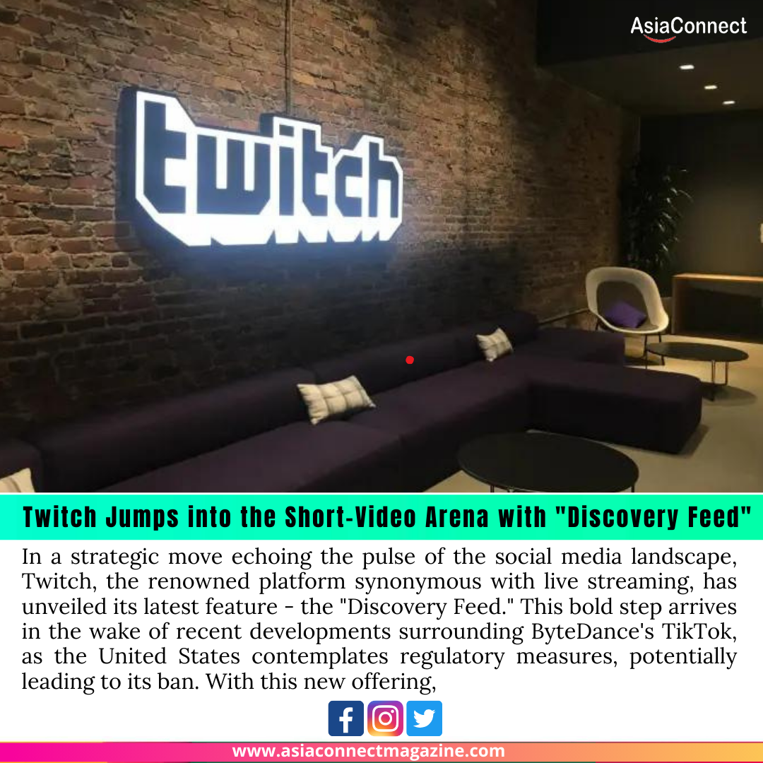 Twitch Jumps into the Short-Video Arena with “Discovery Feed”