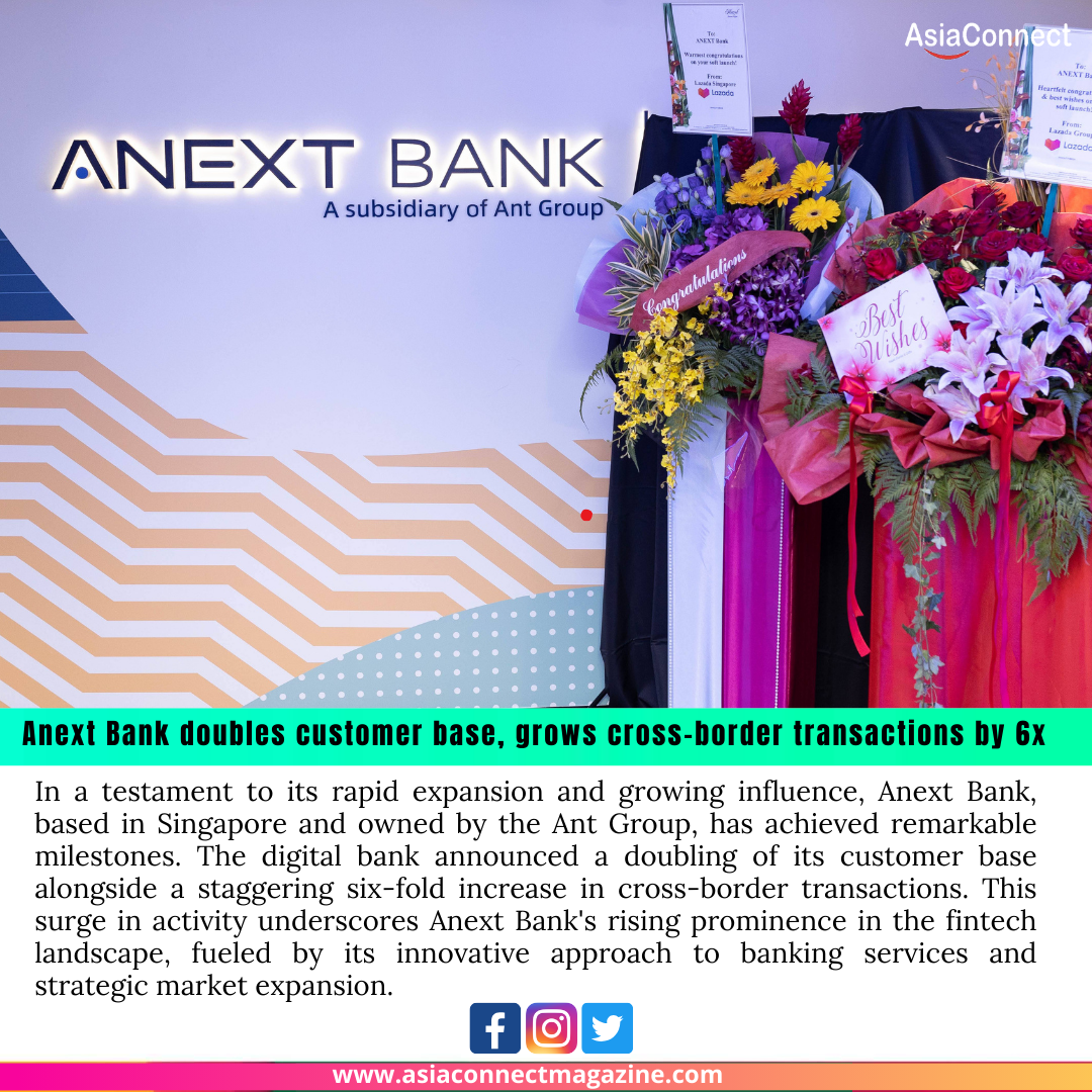 Anext Bank’s Explosive Growth: Doubling Customer Base and Accelerating Cross-Border Transactions