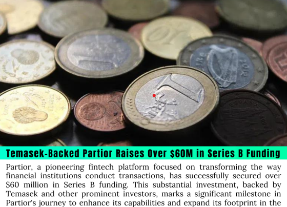 Temasek-Backed Partior Raises Over $60M in Series B Funding