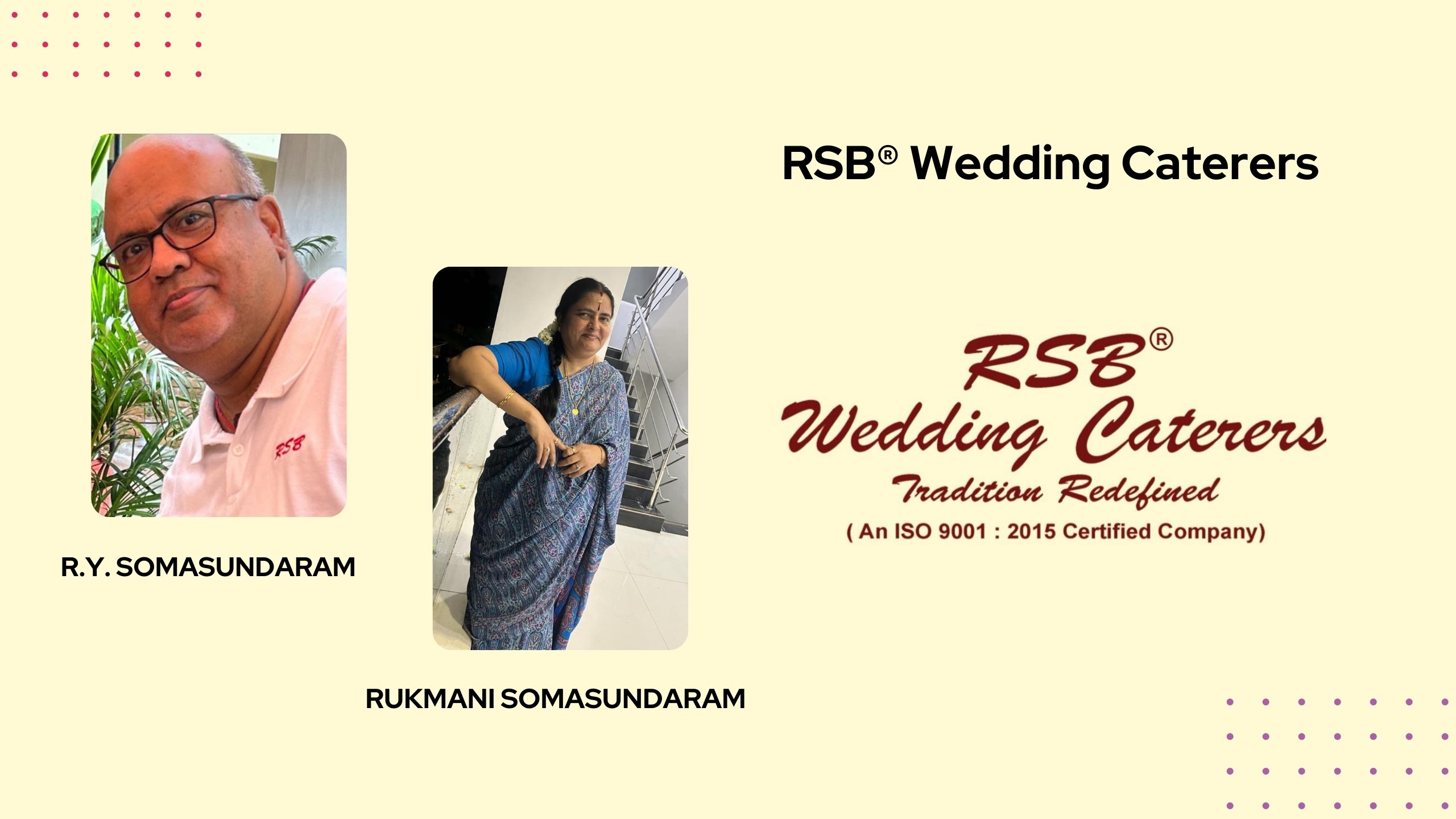 RSB® Wedding Caterers: A Tale of Passion, Tradition, and Entrepreneurial Spirit