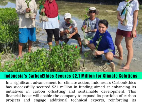 In a significant advancement for climate action, Indonesia’s CarbonEthics has successfully secured $2.1 million in funding aimed at enhancing its initiatives in carbon offsetting and sustainable development. This financial boost will enable the company to expand its portfolio of carbon projects and engage additional technical experts, reinforcing its commitment to combating climate change and promoting environmental sustainability. The Importance of Carbon Offsetting Carbon offsetting has emerged as a critical strategy in the fight against climate change, allowing businesses and individuals to compensate for their carbon emissions by investing in projects that reduce or sequester carbon dioxide from the atmosphere. CarbonEthics is at the forefront of this movement in Indonesia, focusing on projects that not only offset emissions but also promote biodiversity and support local communities. The funding secured by CarbonEthics will facilitate the acquisition of more carbon offset projects across the country. By investing in a diverse range of initiatives, such as reforestation, renewable energy, and sustainable agriculture, CarbonEthics aims to create a holistic approach to carbon management that benefits both the environment and local economies. Expanding Technical Expertise One of the key components of this funding is the ability to involve more technical experts in CarbonEthics’ operations. The complexity of carbon projects often requires specialized knowledge in areas such as environmental science, data analysis, and project management. By bringing in additional experts, CarbonEthics can enhance the effectiveness and credibility of its projects, ensuring that they meet rigorous international standards for carbon offsetting. This influx of expertise will also allow CarbonEthics to innovate and implement cutting-edge solutions that can optimize carbon sequestration and improve project outcomes. The company is committed to employing the latest technologies and best practices in its projects, ensuring that their impact is both measurable and sustainable. Supporting Local Communities CarbonEthics recognizes that successful carbon offset projects must also consider the needs and aspirations of local communities. By engaging with local stakeholders and ensuring that projects align with their interests, CarbonEthics can foster community support and participation. This approach not only enhances the success of carbon projects but also contributes to the overall well-being of local populations. The funding will enable CarbonEthics to launch community-centric initiatives that create jobs, provide training, and improve livelihoods. By integrating social and environmental goals, CarbonEthics is committed to promoting a just transition to a low-carbon economy. Future Outlook As global awareness of climate change intensifies, the demand for credible carbon offsetting solutions continues to grow. CarbonEthics is well-positioned to capitalize on this trend, with its commitment to sustainability and community engagement at the core of its mission. The recent funding is a testament to the increasing recognition of the importance of carbon offset projects in Indonesia and beyond. Moving forward, CarbonEthics plans to expand its reach and impact by identifying new project opportunities and strengthening partnerships with local and international stakeholders. The company’s vision is to create a robust carbon market in Indonesia that not only helps mitigate climate change but also drives sustainable development. Conclusion CarbonEthics’ successful acquisition of $2.1 million in funding marks a pivotal moment in its efforts to address climate change through innovative carbon offset solutions. By expanding its portfolio of projects and involving more technical expertise, the company is poised to make a significant impact in Indonesia’s fight against climate change. As the world looks for effective strategies to reduce carbon emissions, CarbonEthics is set to play a crucial role in promoting a sustainable future for both the planet and its communities.