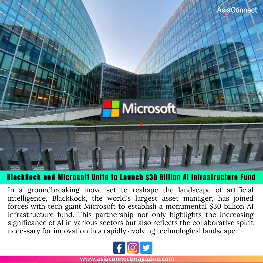 BlackRock and Microsoft Unite to Launch $30 Billion AI Infrastructure Fund