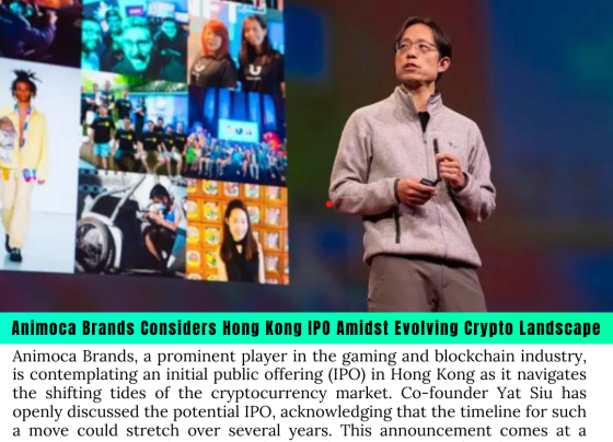 Animoca Brands Considers Hong Kong IPO Amidst Evolving Crypto Landscape