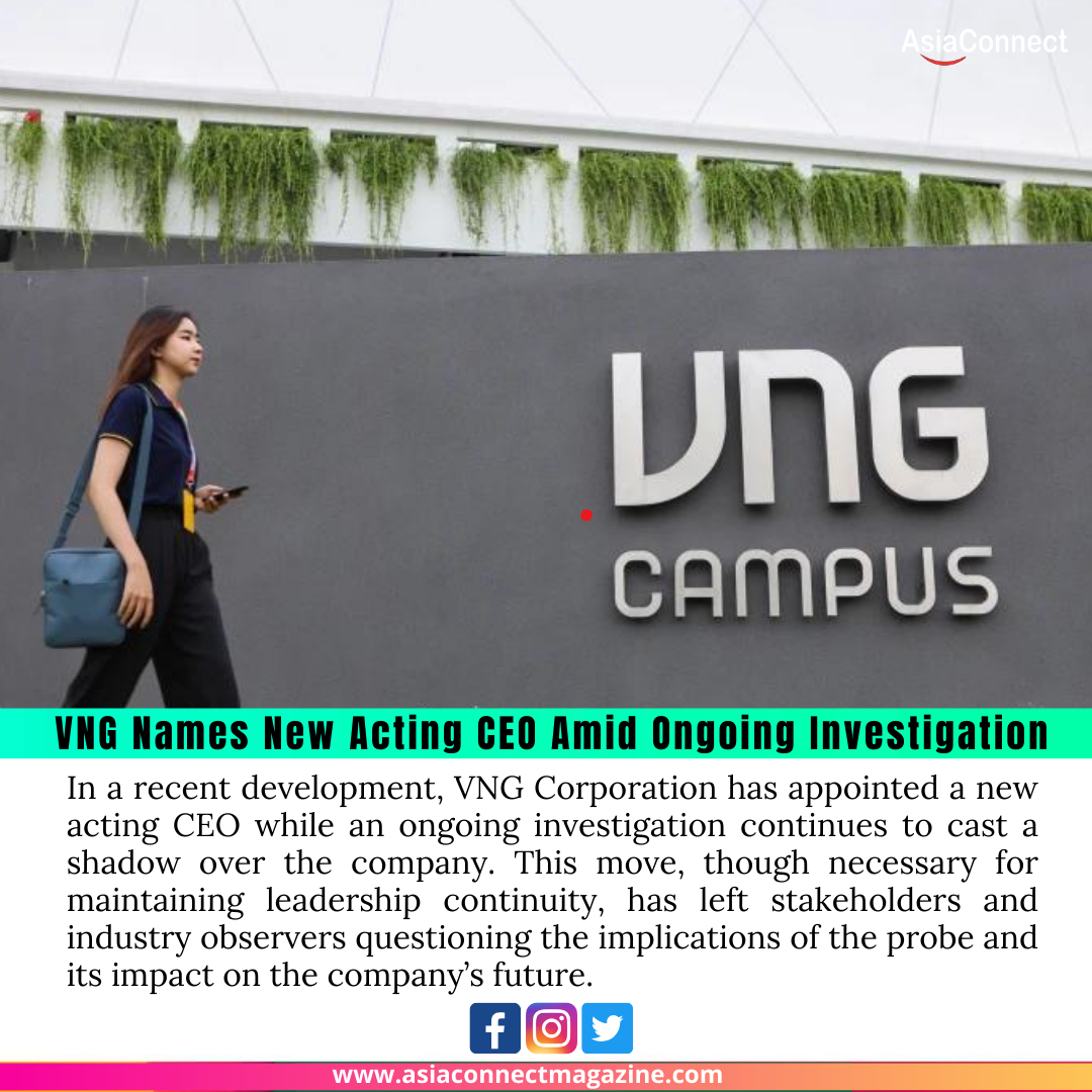 VNG Names New Acting CEO Amid Ongoing Investigation