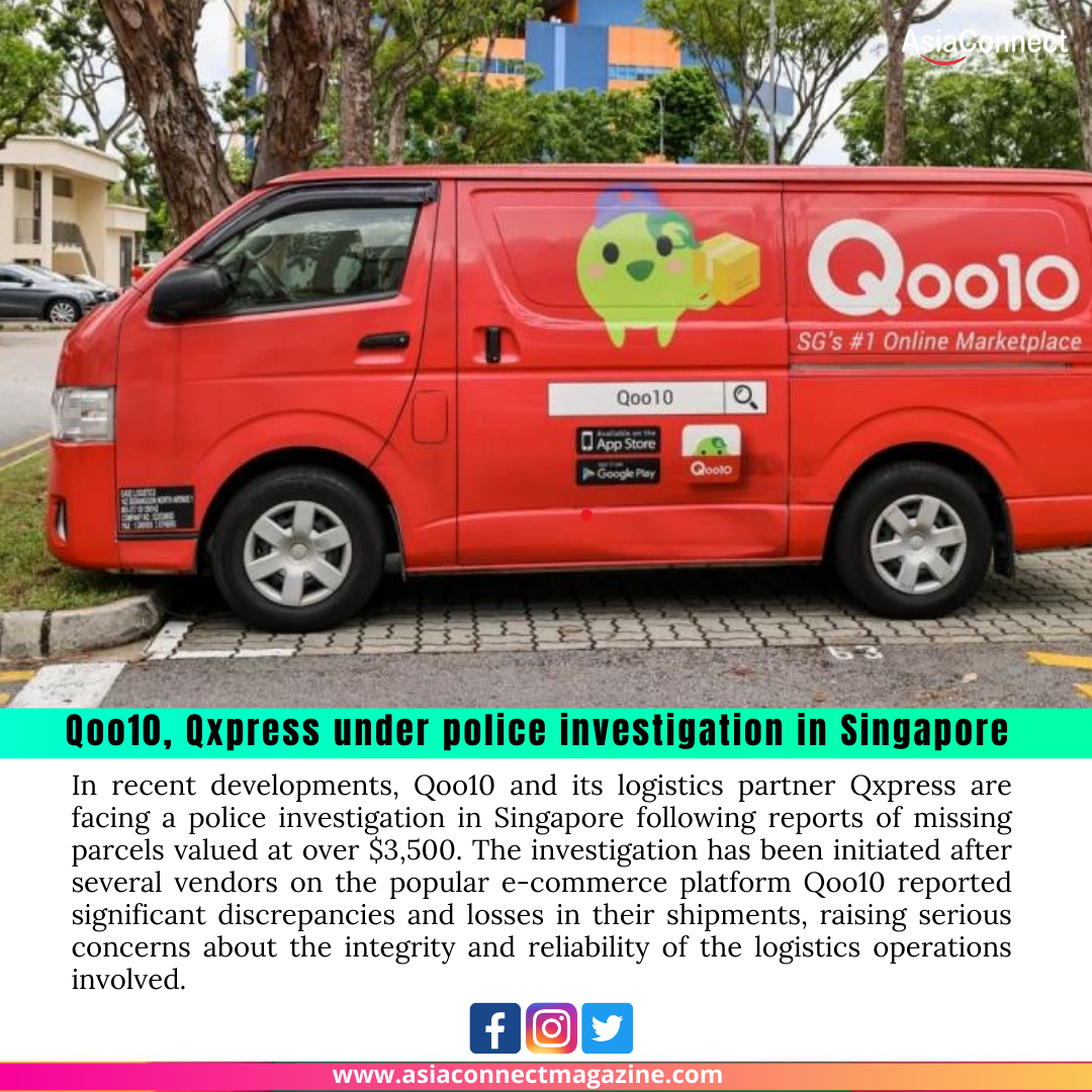 Qoo10 and Qxpress Under Police Investigation in Singapore Over Missing Parcels Valued at Over $3,500