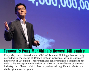 Tencent’s Pony Ma: China’s Newest Billionaire