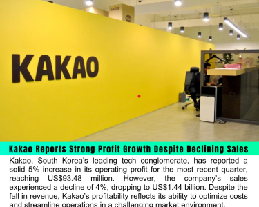 Kakao Reports Strong Profit Growth Despite Declining Sales