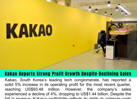 Kakao Reports Strong Profit Growth Despite Declining Sales